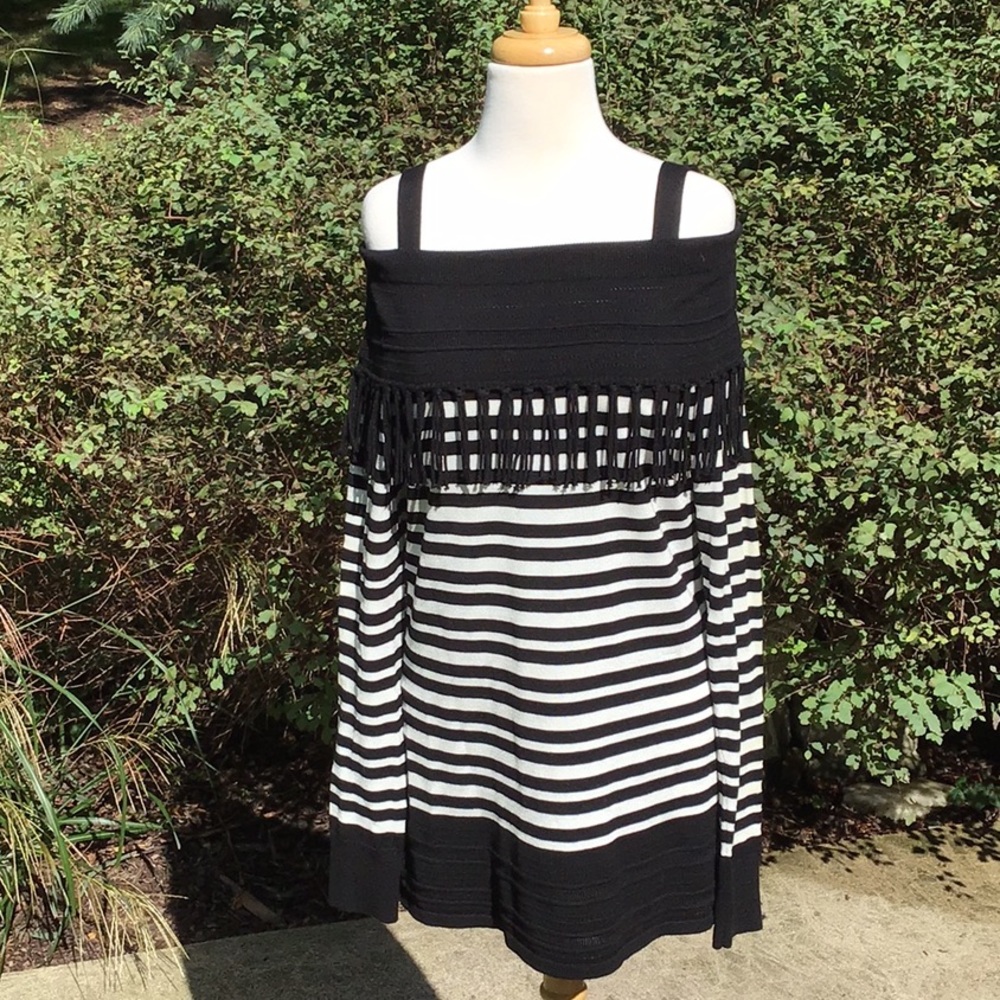 White House Black Market Striped Sweater